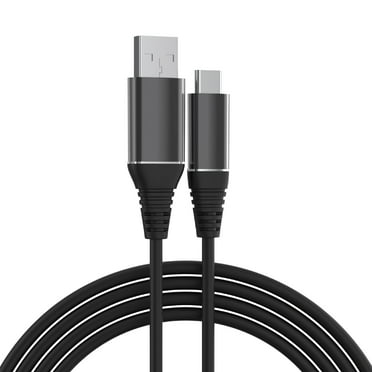 onn USB-C to USB 6-foot Charging Cable – Black
