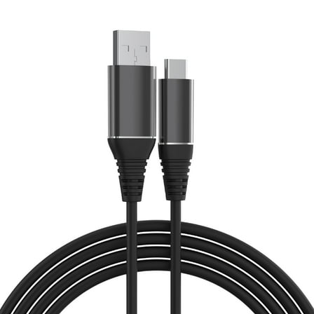 onn 6ft USB-C to USB-A Charging Cable, USB-IF Certified, Black - Compatible with iPhone 16 Series, iPhone 15 Series, Samsung Galaxy, Note, Pixel Devices iPad Pro, & More