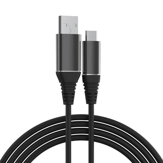 onn 6ft USB-C to USB-A Charging Cable, USB-IF Certified, Black - Compatible with iPhone 16 Series, iPhone 15 Series, Samsung Galaxy, Note, Pixel Devices iPad Pro, & More