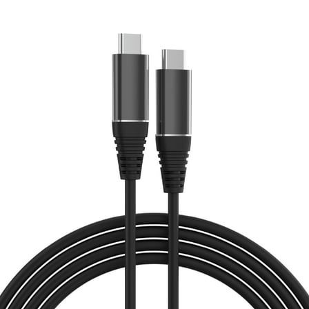 onn 6ft USB-C to USB-C Charging Cable, Fast Charging, USB-IF Certified, Black - Compatible with iPhone 16 Series, iPhone 15 Series, Samsung Galaxy, Note, Pixel Devices iPad Pro, & More