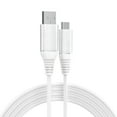 thumbnail image 1 of onn 6ft USB-C to USB-A Charging Cable, USB-IF Certified, White - Compatible with iPhone 16 Series, iPhone 15 Series, Samsung Galaxy, Note, Pixel Devices iPad Pro, & More, 1 of 6