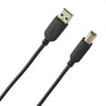 thumbnail image 1 of onn 6ft USB Printer Cable, USB to USB-B, 1 Piece Per Pack, 1 of 10
