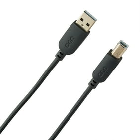 كابل طابعة USB بطول 6 أقدام، USB إلى USB-B، قطعة واحدة لكل عبوة