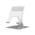thumbnail image 1 of onn Adjustable Metal Stand for Tablets and Phones - Silver, 1 of 8