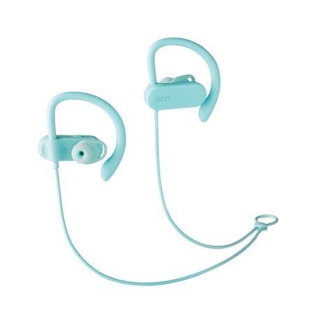 onn. Bluetooth Sports In-Ear Headphones, Aqua 578486281