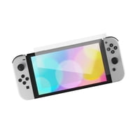onn Corning Glass Screen Protector for Nintendo Switch OLED w/ Application Tray