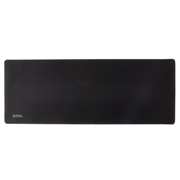 onn. Desktop Mouse Mat, Black, 32
