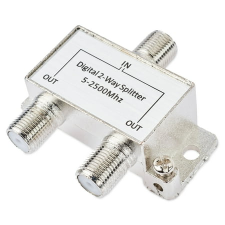 onn. Digital Coax 2-Way Splitter