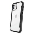 thumbnail image 1 of onn Dual-Layer Phone Case for iPhone 12 / iPhone 12 Pro - Black/Clear, 1 of 9