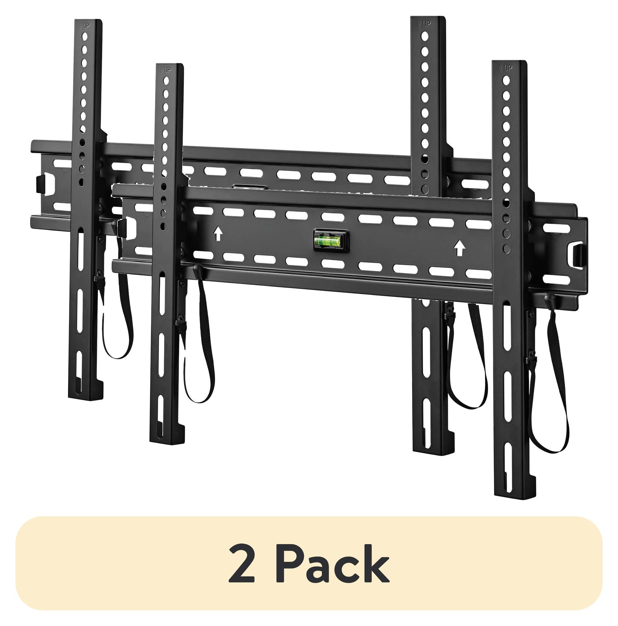 (2 pack) onn. Fixed TV Wall Mount for TVs 32" to 86", Holds Up To 120