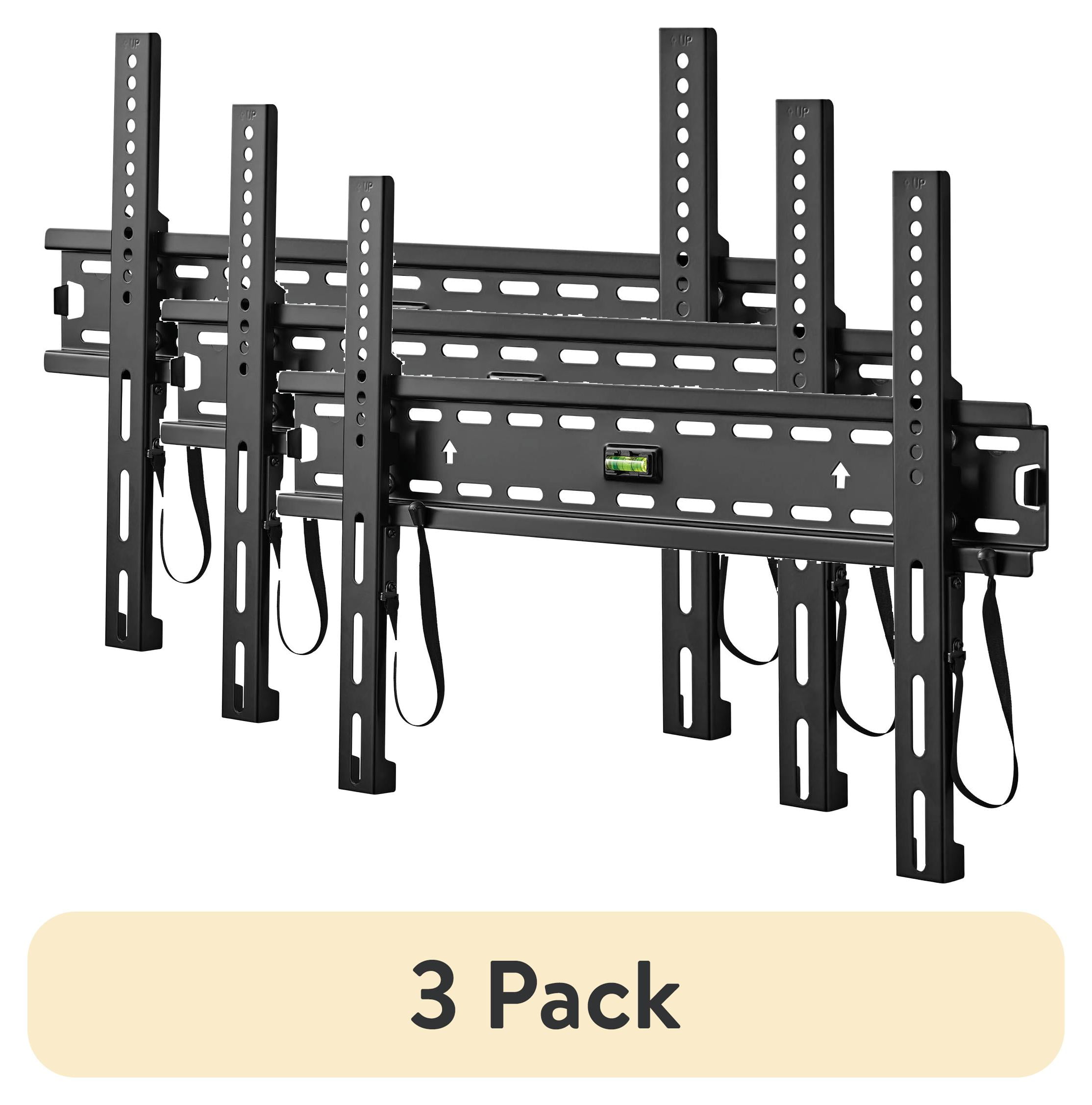 (3 pack) onn. Fixed TV Wall Mount for 32" to 86" TVs, holds up to 120