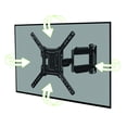 thumbnail image 1 of onn. Full-Motion Cross-Arm Mount Kit for 32-47” TVs, Low-Profile Extend & Tilt (with Built-in-Leveler), 1 of 10
