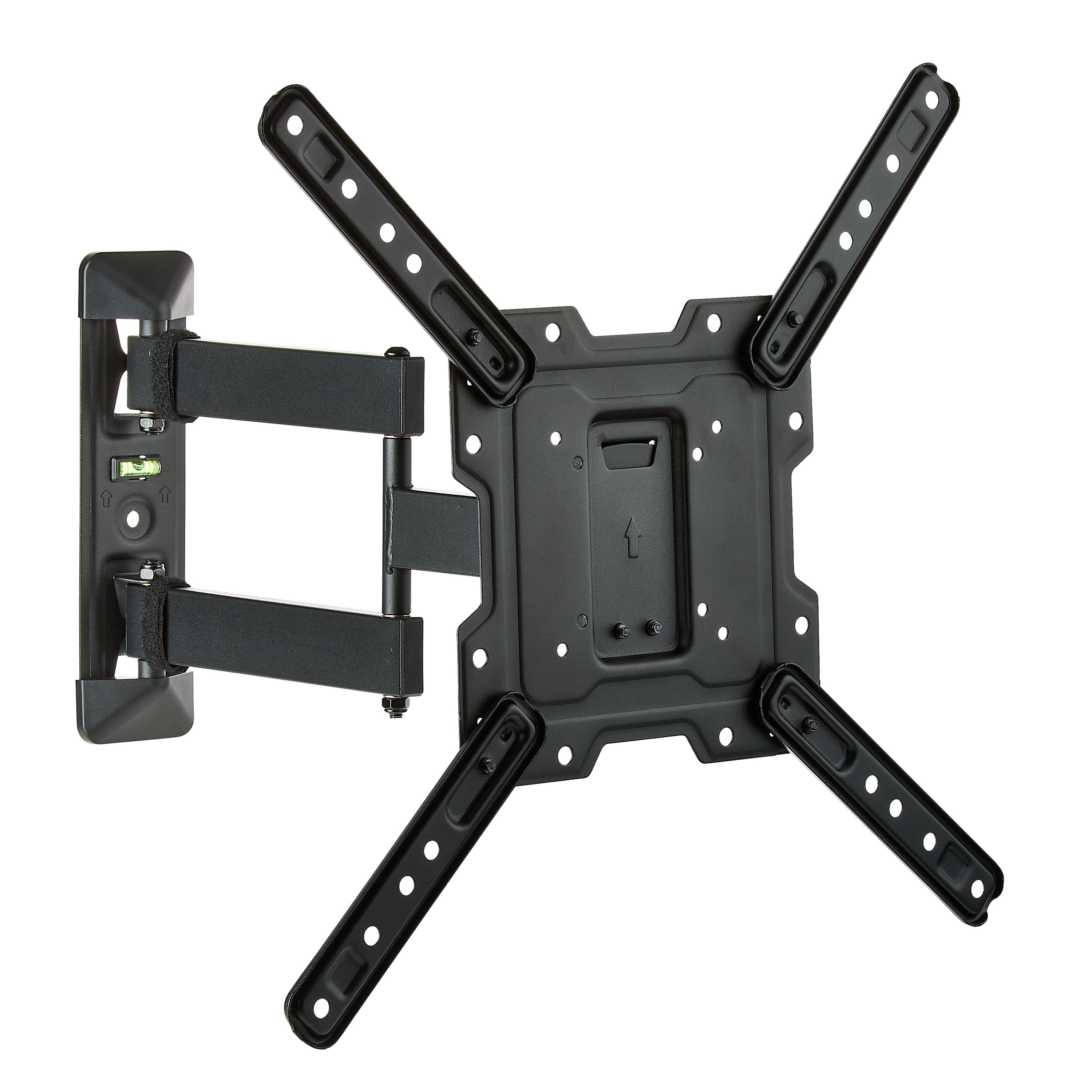 ONN. onn Full Motion TV Wall Mount for 19" to 50" TVs, UL Listed, swivel 45, up to +5/-15Tilting