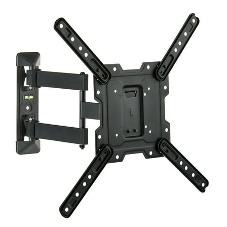 onn Full Motion TV Wall Mount for 19" to 50" TVs, UL Listed, swivel ±45°, up to  5/-15°Tilting