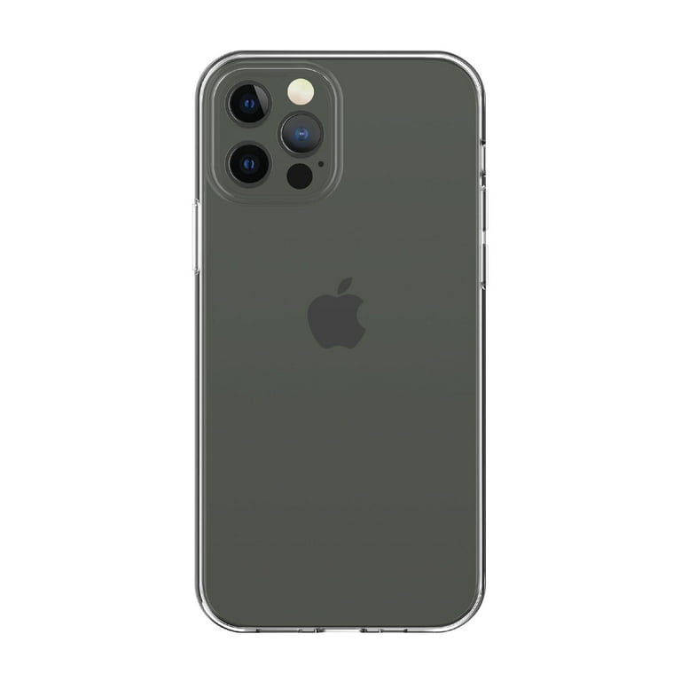 onn. Gel Phone Case for iPhone 12 Pro Max - Clear - Walmart.com