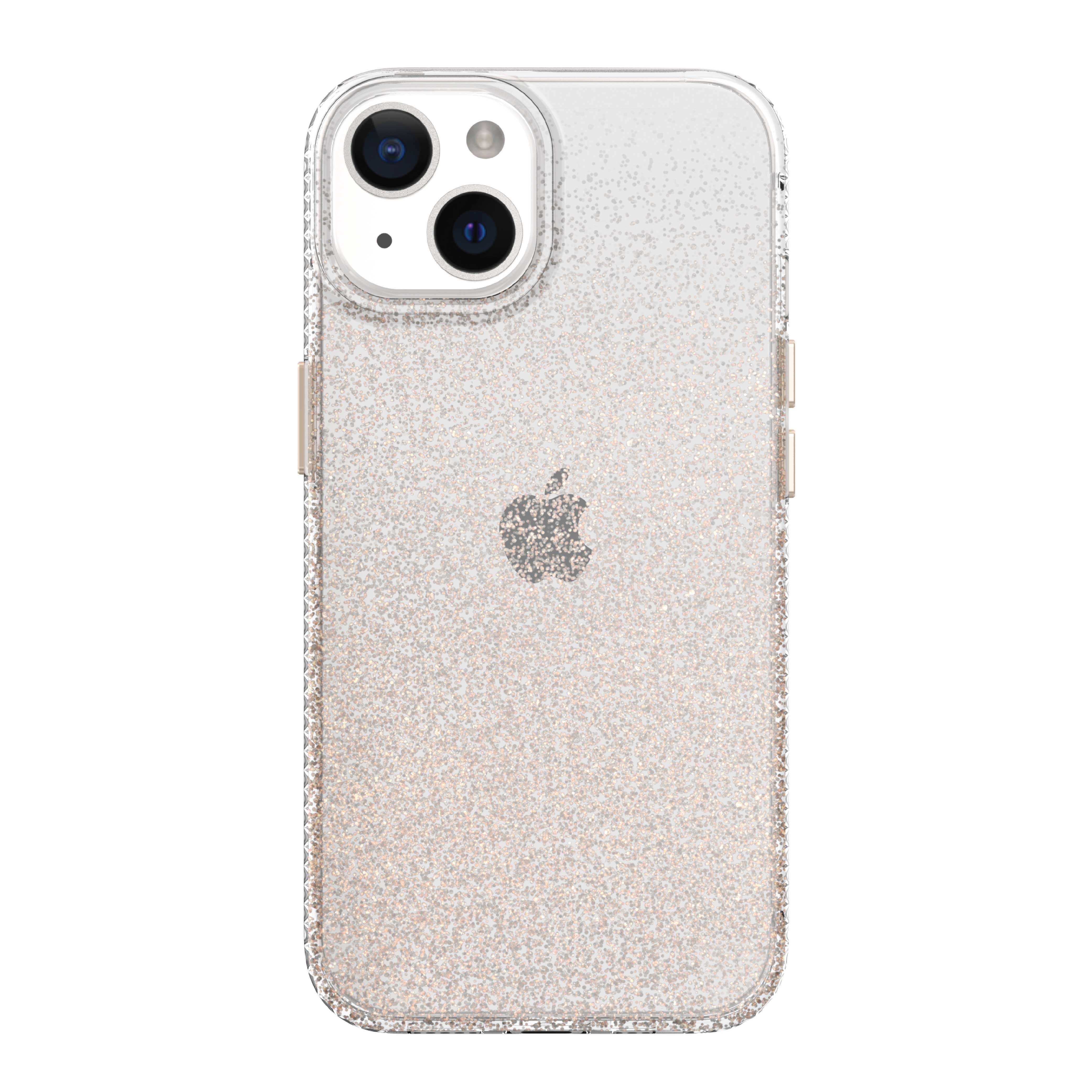 onn. Gold Glitter Fade Phone Case for iPhone 16e / iPhone 15