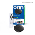 thumbnail interactive-video image 1 of onn 4K Streaming Device, Google TV - Fast Streaming, Ultra HD, 8GB Storage, 2GB RAM, Remote with Voice Control, 1 of 15