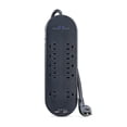thumbnail image 1 of onn. Gray Surge Protector with 10 Outlets, 3300 Joules and 2 USB Ports, 1 of 6