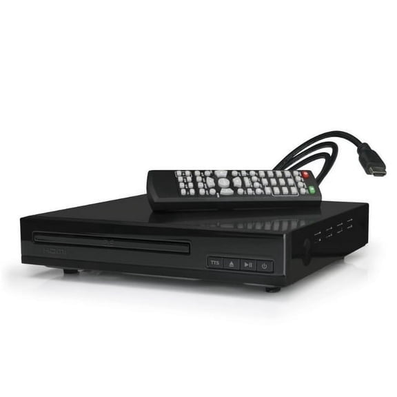onn. HDMI DVD Player with Remote Control and HDMI Cable