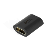 onn. HDMI a to HDMI a F/F Coupler Female To Female Adapter, Black