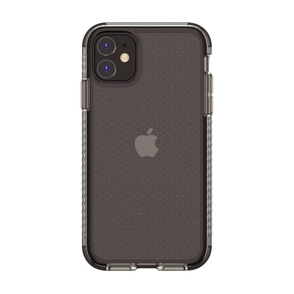 onn Impact Cell Phone Case for iPhone 11 and iPhone XR, Smoke