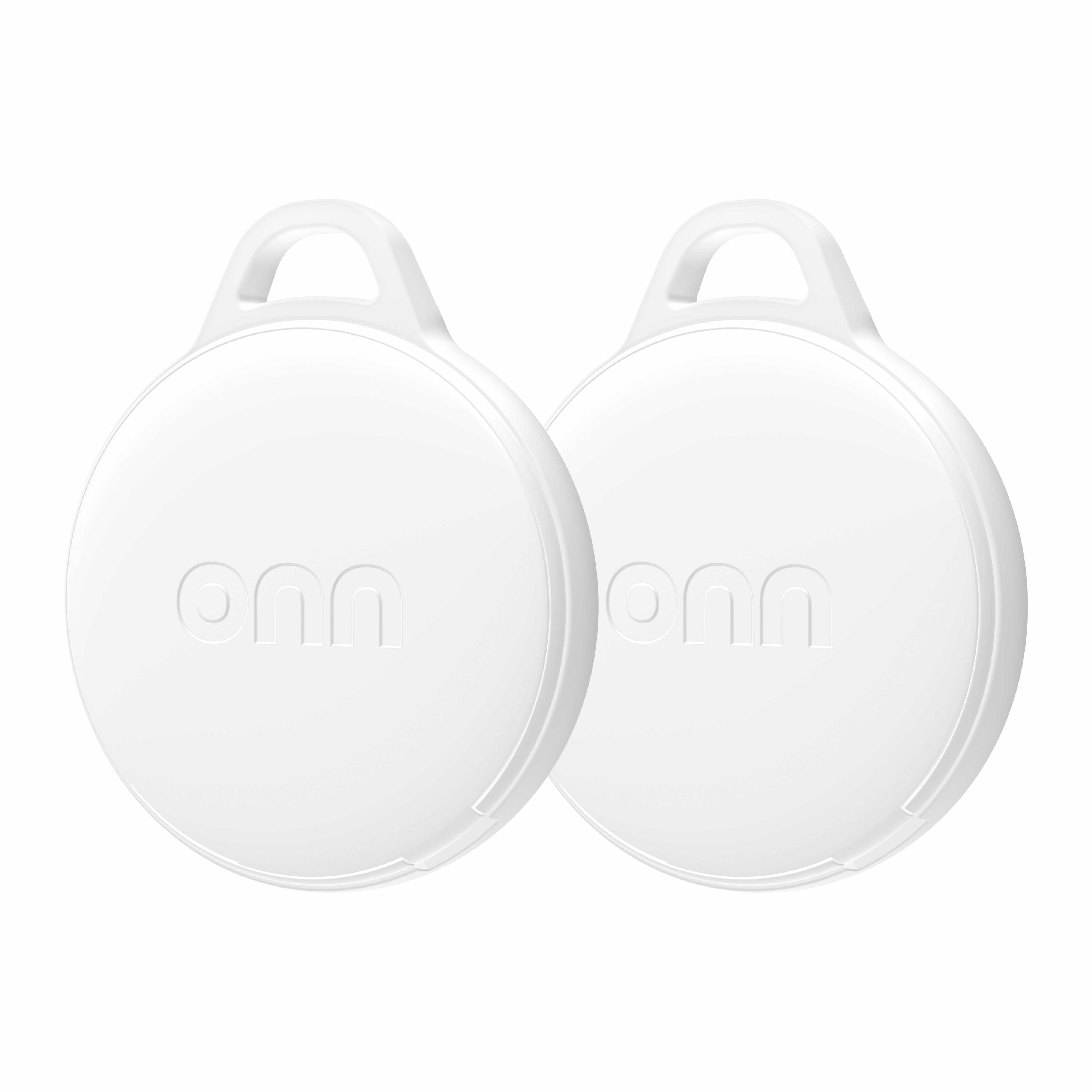 onn Item Locator, iOS / Android Compatible - 2 Pack - White