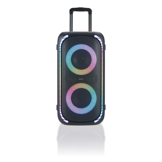 onn. Large Party Speaker Gen 2 with LED Lighting