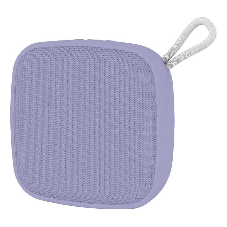 onn. Lavender Sky Rugged Mini Wireless Bluetooth Speaker with TWS  Technology, IPX5 Water Resistant 