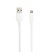 onn. Lightning 10' Cable White - iPhone iPad iPod Charging Cable