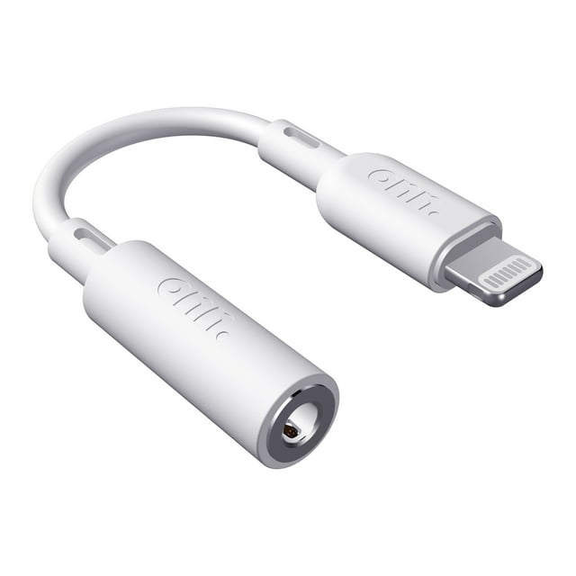 onn. Lightning to 3.5 mm Headphone Jack Adapter, Apple Mfi Certified