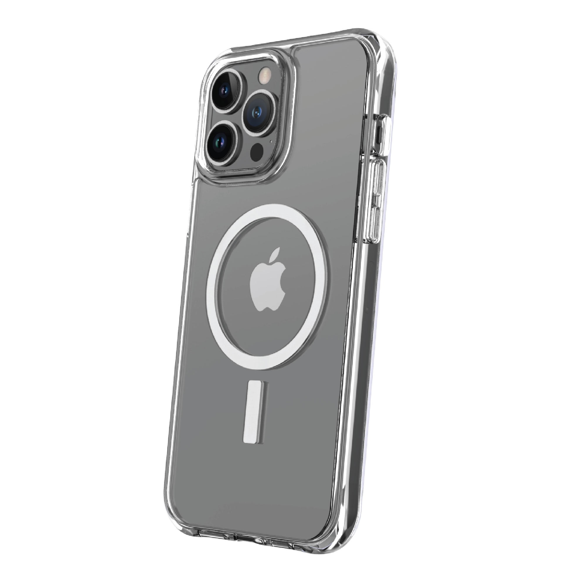 onn MagSafe Compatible Cell Phone Case for iPhone 13 Pro Max/iPhone 12 Pro Max, Clear
