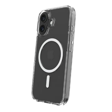 onn. MagSafe Compatible Phone Case for iPhone 16 Plus - Clear