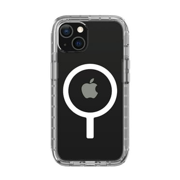 onn. MagSafe Compatible Rugged Phone Case for iPhone 13 - Clear