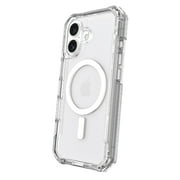 onn MagSafe Compatible Rugged Phone Case for iPhone 17 - Clear