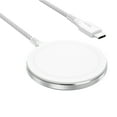 thumbnail image 1 of onn Braided Cable iPhone 13 Pro Max Qi-Compatible Devices Charging Station, 1 Pack, 1 of 6