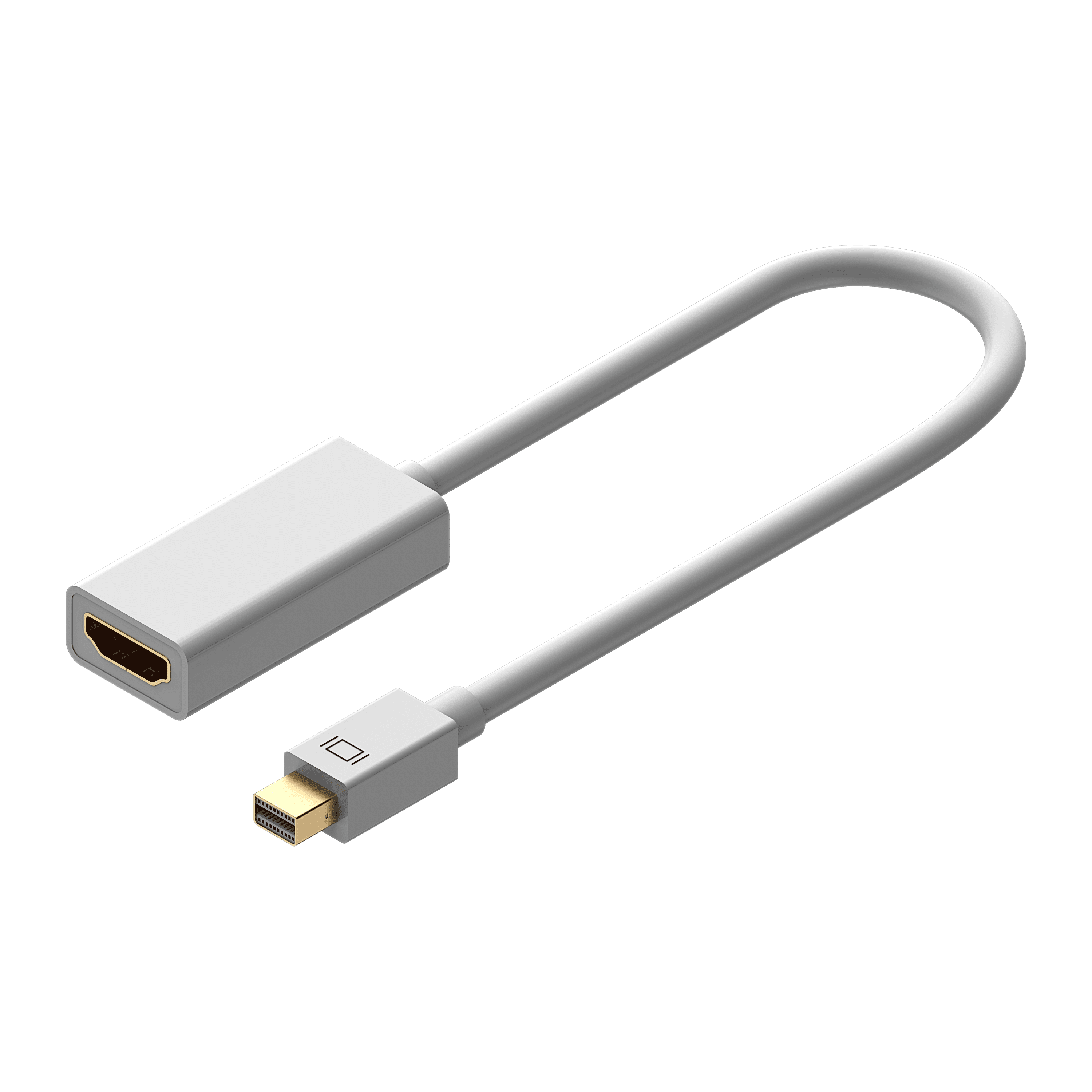 Adaptateur APM Mini DisplayPort vers HDMI Blanc - infinytech-reunion