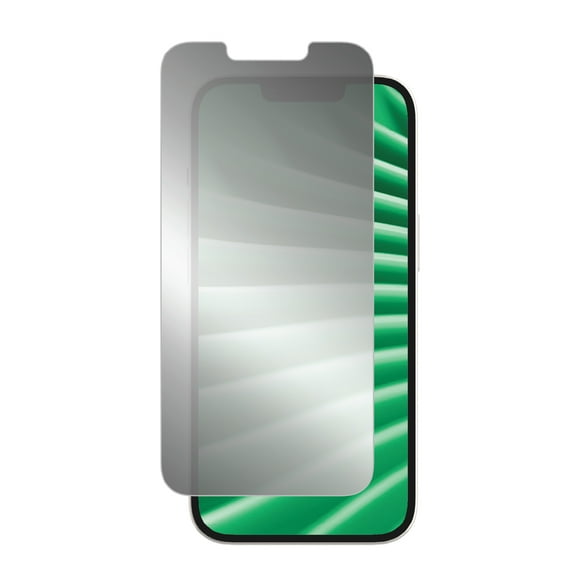 onn Mirror Glass Screen Protector for iPhone 16e / iPhone 14 / iPhone 13 / iPhone 13 Pro - Mirror Finish