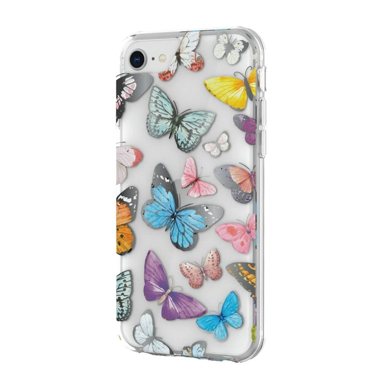 Multicolored Butterflies Phone Case for iPhone 6/6s/7/8/SE