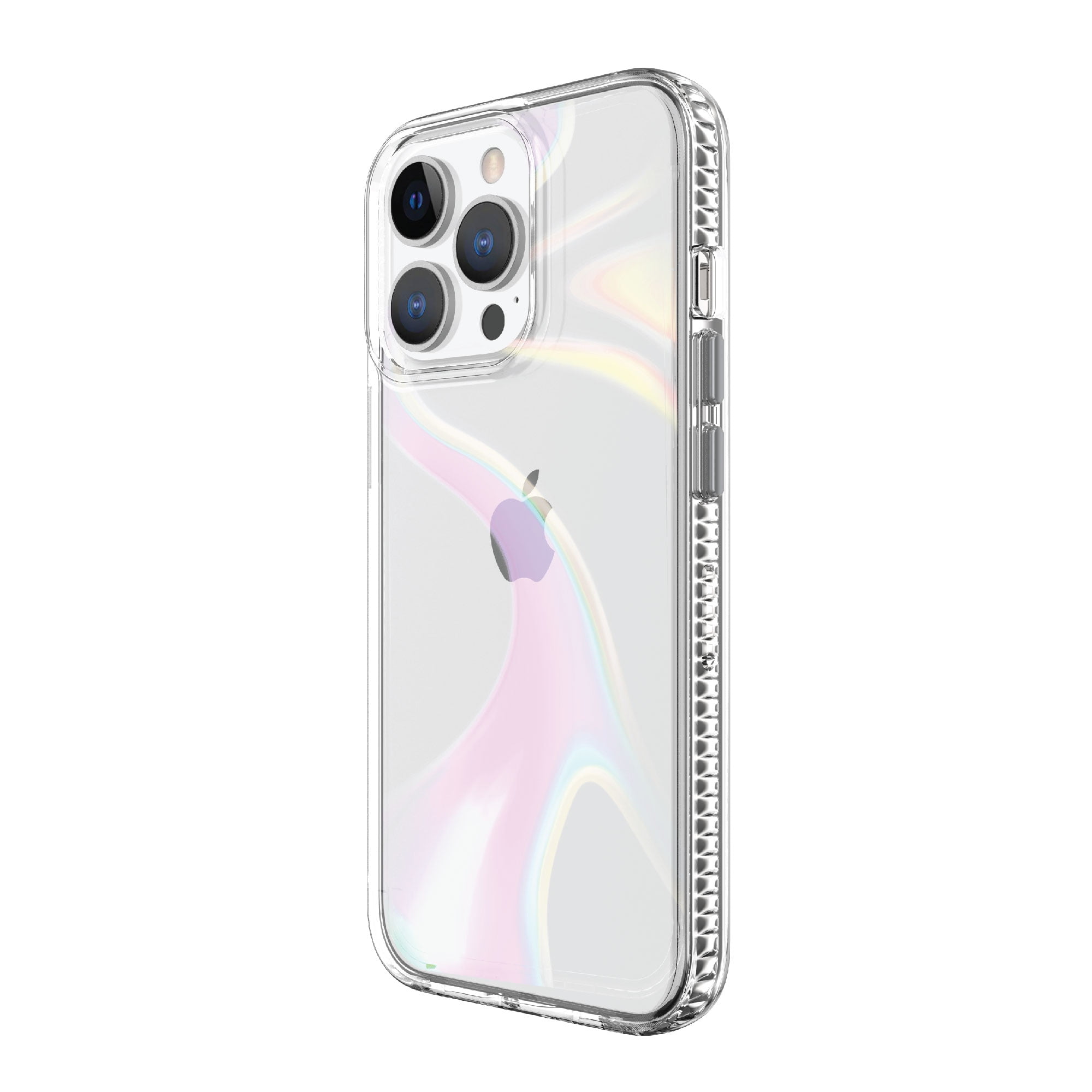 onn. Phone Case for iPhone 13 Pro Max / iPhone 12 Pro Max - Iridescent  Illusion