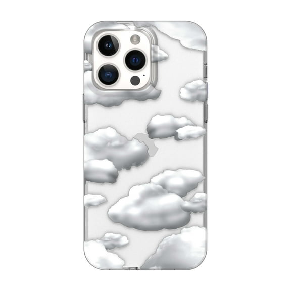 onn. Phone Case for iPhone 14 Pro Max, Puffy Clouds