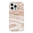 thumbnail interactive-video image 1 of onn. Phone Case for iPhone 14 Pro Max / iPhone 13 Pro Max / iPhone 12 Pro Max - Pink Gold Marble, 1 of 7