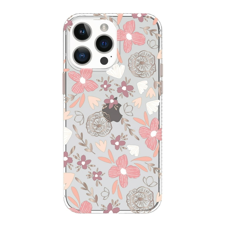 OFF-WHITE | PINK FLORAL ARROW iPHONE 12 アイホンケース onn. Phone Case for iPhone 14 Pro Max / iPhone 13 Pro Max