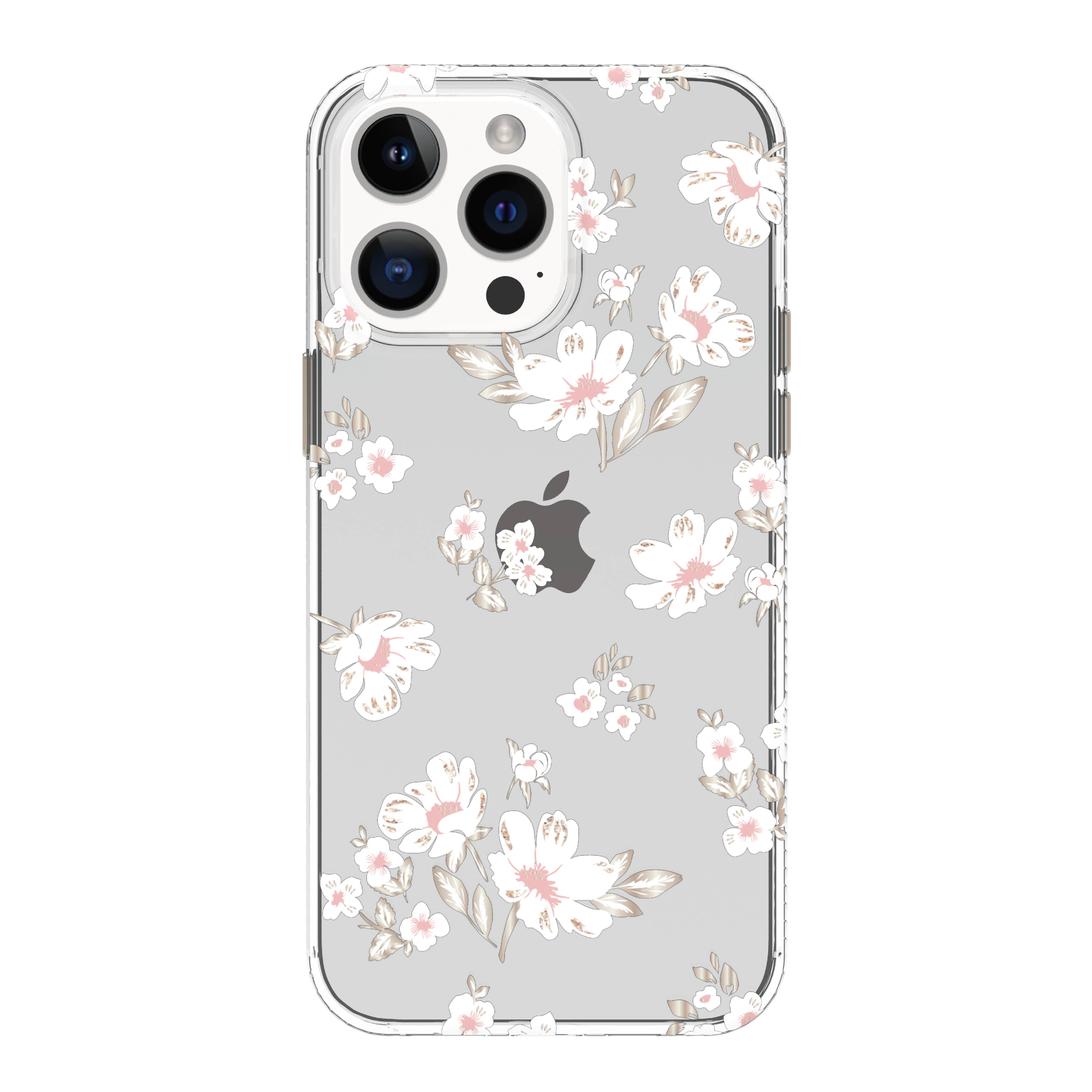 onn. Phone Case for iPhone 14 Pro Max / iPhone 13 Pro Max / iPhone 12 Pro Max - White Magnolia Floral onn. Phone Case for iPhone 14 Pro Max / iPhone 13 Pro Max / iPhone 12 Pro Max - White Magnolia Floral