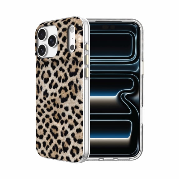 onn Phone Case for iPhone 18 Pro Max / 17 Pro Max, MagSafe Compatible - Cheetah Print