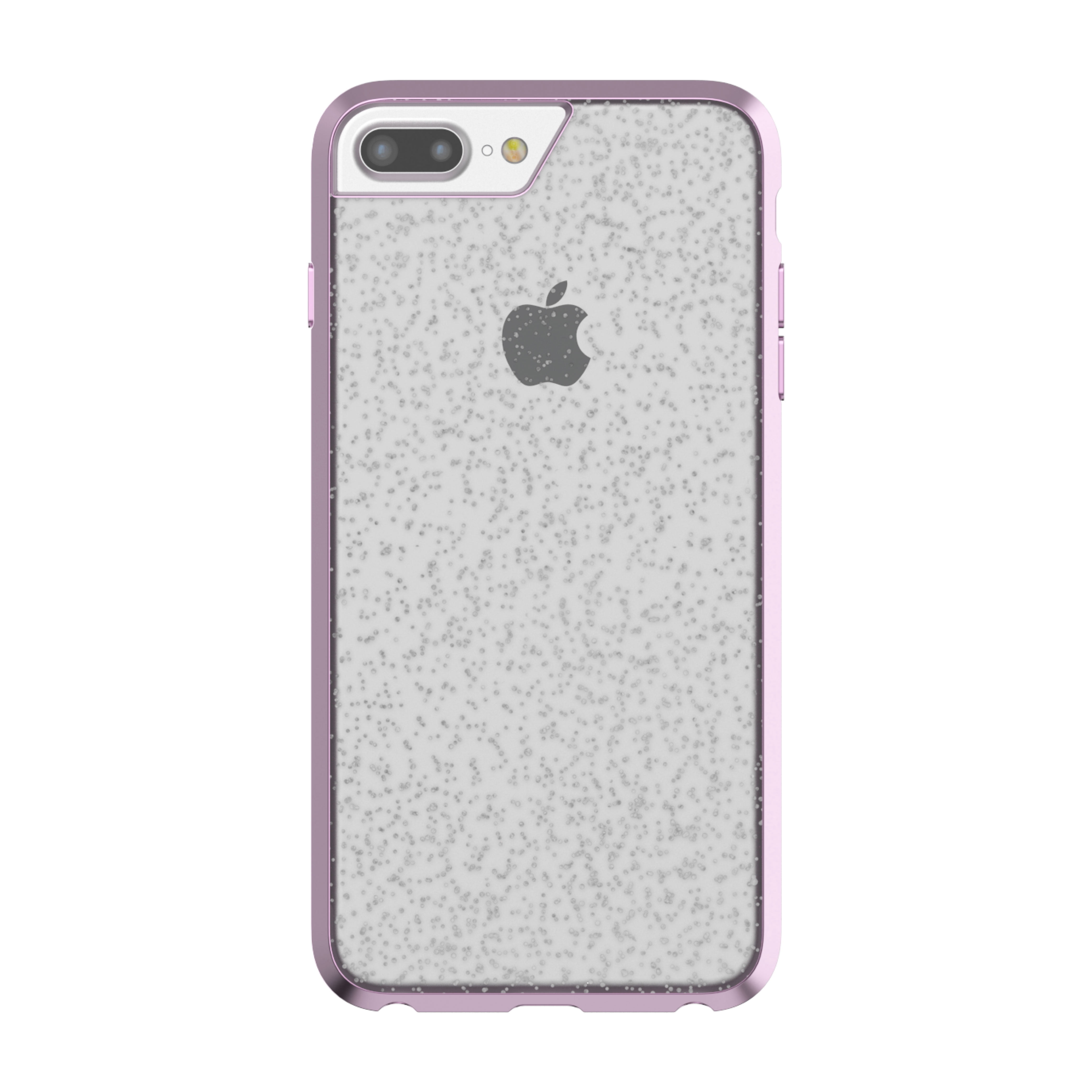 onn. Phone Case for iPhone 6 Plus / iPhone 6s Plus / iPhone 7 Plus / iPhone 8 Plus - Metallic Purple with Glitter