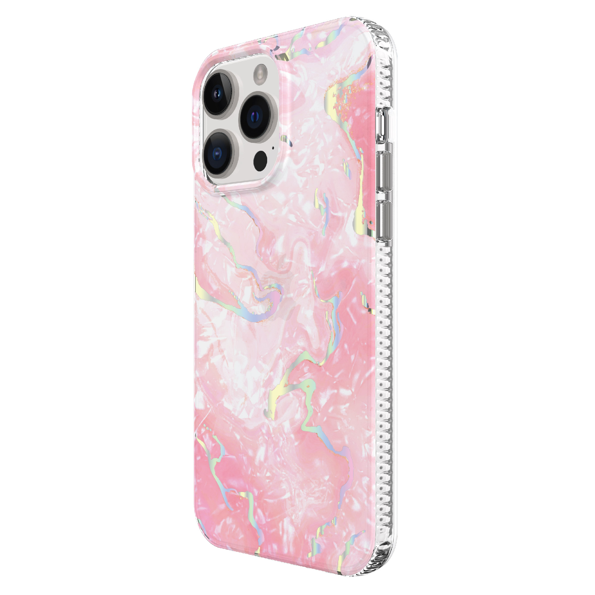 おたまさんWings Phonecase iphone14 onn. Phone case for iPhone 14 Pro Max - Pink Pearlescent