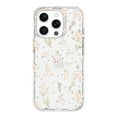 thumbnail interactive-video image 1 of onn Pink Floral with Gems Phone Case for iPhone 16 Pro, 1 of 8