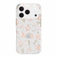 thumbnail image 1 of onn Pink Floral with Gems Phone Case for iPhone 17 Pro, 1 of 6