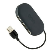 onn Portable 4-Port USB Hub with USB 2.0 Ports