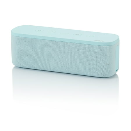 onn. Portable Bluetooth Speaker, Aqua, AAAAQU100006897